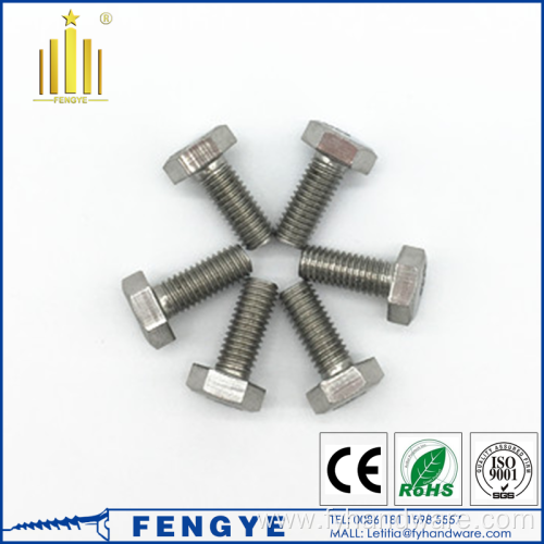 stainless steel 304 316 Hex Head Bolt